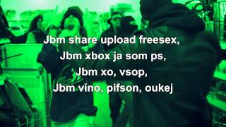 Video thumbnail of "Kontrafakt - JBMNT (prod. Maiky Beatz) LYRICS"