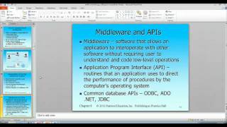 Chapter 8 - 2 tier arch and APIs