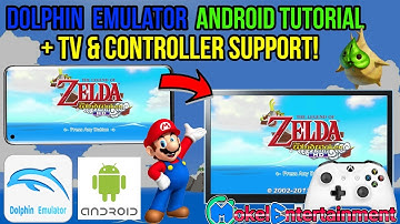Dolphin Emulator + T.V and Wireless Controller Support Tutorial {ANDROID} Working 2021
