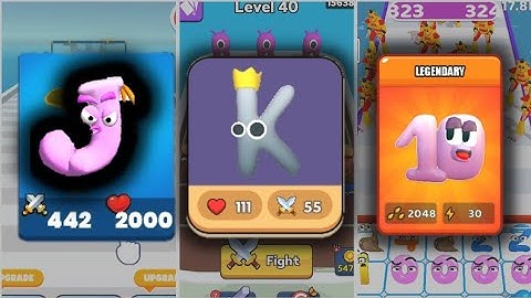 Merge Alphabet Lore Run Vs Number Run Vs Merge ABC - Abcdefghijklmnopqrstuvwxyz Full Gameplay