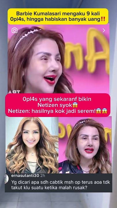 Barbie kumalasari bikin Syok netizen usai 0pl4s 9 Kali ‼️😱😱 #shorts #trending #viral #fyp #oplas