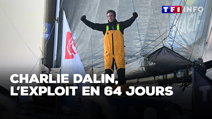 Charlie Dalin vainqueur du Vendée Globe 2024, l'exploit en 64 jours｜TF1 INFO