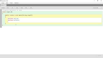 Java Programming BlueJ Environment Class 9 ICSE Logical Operators in Java
