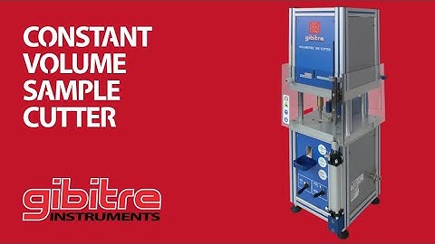Gibitre Instruments - Constrant Volume Sample Cutter