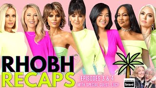 RHOBH Season 11 Episode 3 & 4 Catch Up  | Married To Bravo With Joleen & Nana | #RHOBH