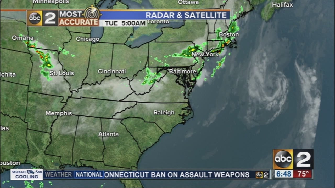 Warm temperatures with severe weather possible - YouTube