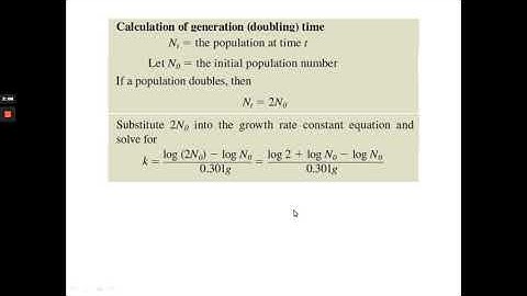 Vídeo 4: Crecimiento microbiano y cinética de crecimiento