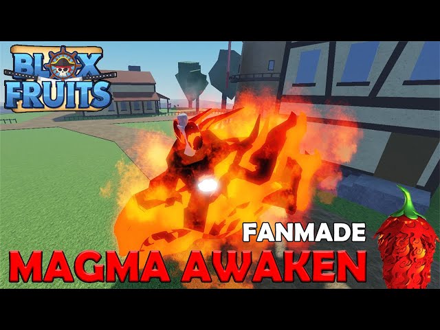 🌟ROBLOX : BLOX FRUITS - MAGMA AWAKEN (FANMADE CONCEPT) 