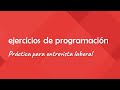 Ejercicios de arreglos (implementación: C++) 👉 Preparación para entrevista laboral