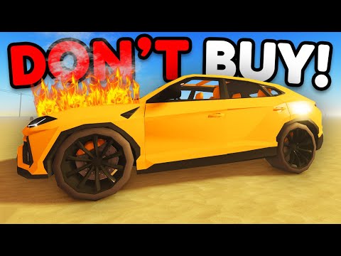 Why The NEW A Dusty Trip EXOTICA Lambo Car is HUGE WASTE of $$$! (Roblox)
