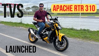 2023 TVS Apache RTR 310 With Climate Control Seats 😳😳😳 - Launched 🔥🔥