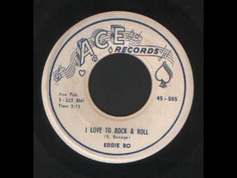 米7” Eddie Bo I Love To Rock &amp; Roll / Ill Keep On Trying 45555 ACE RECORDS /00080 7