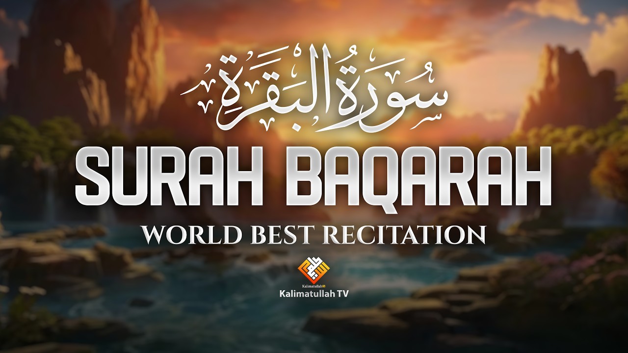 SURAH AL-BAQARAH (سورة البقرة) | BEAUTIFUL & POWERFUL QURAN RECITATION | Kalimatullah TV