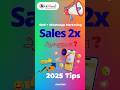 SMS + WhatsApp = 2x Sales 💸 Don’t miss this combo!#MarketingMadeEasy#Dial4SMS