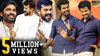 Ram Charan & Sivakarthikeyan's Class & Mass Dance Moves!! Stage lights up!! See the reactions