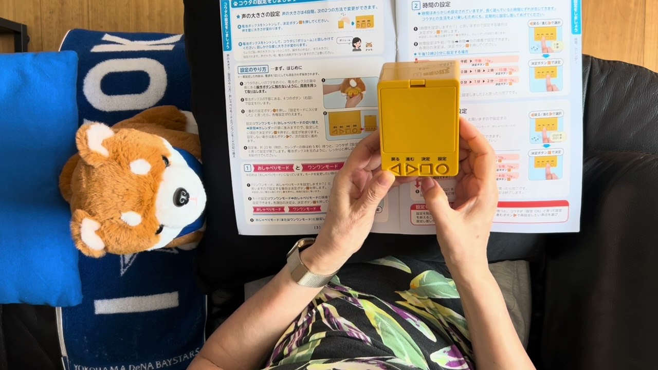 しばいぬコウタの設定を自分でやってみた！ Let's set up Shibainu