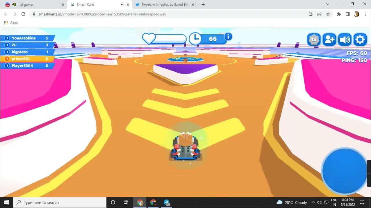 How to play Smash Karts Game on Pc..🎮 🤼🔥🔥 2️⃣0️⃣2️⃣2️⃣ YouTube