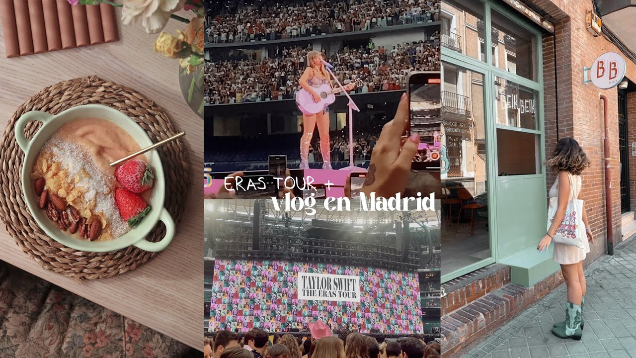 ERAS TOUR VLOG l Concierto de Taylor Swift, mi cumpleaños en Madrid y Haul de deco y cocina