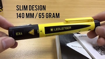 Explosion Proof (Zone0/20) - Ledlenser ATEX EX4 Flashlight