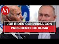 El presidente de los EE.UU. Joe Biden habló con Vladimir Putin