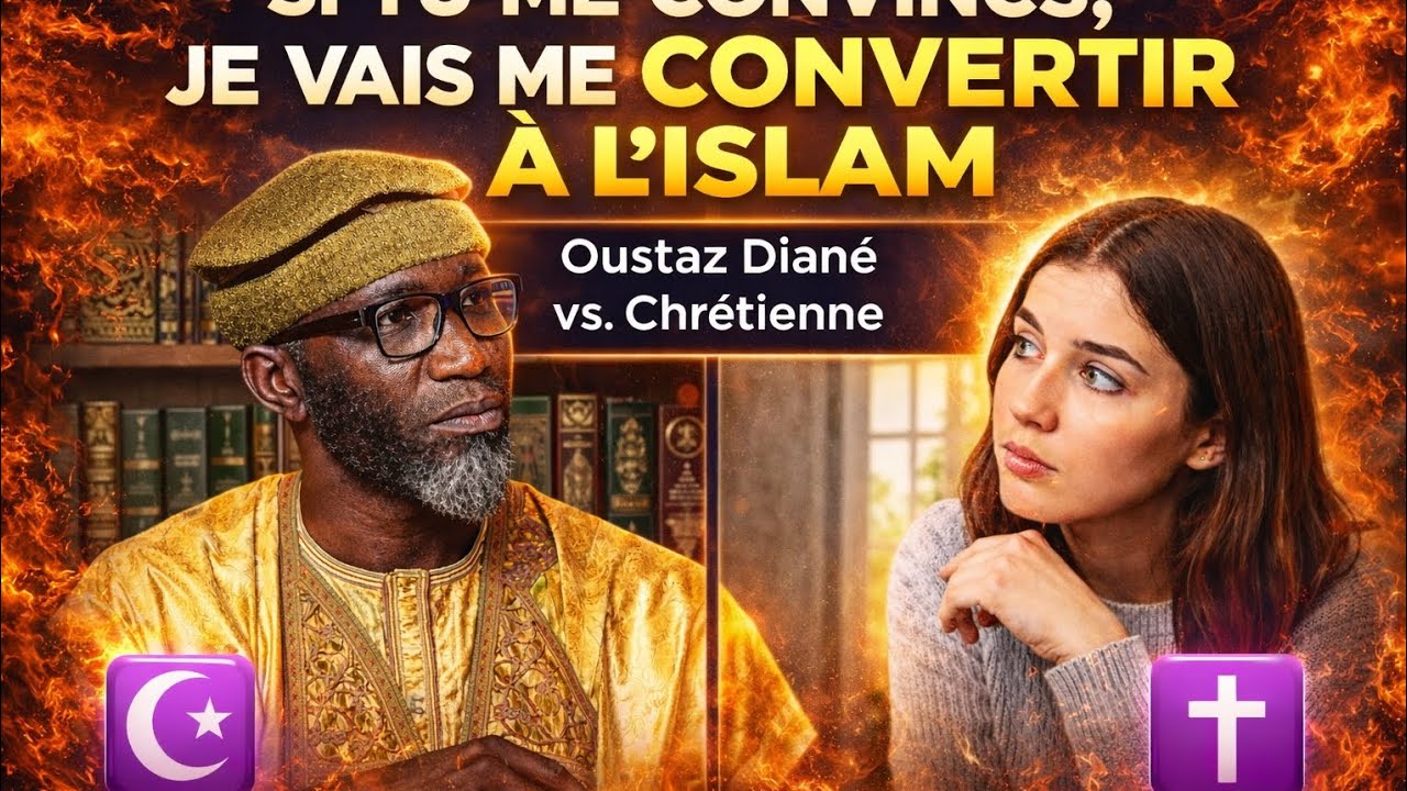 💢🛑UNE CHRETIENNE VIENT DEBATTRE AVEC OUSTAZ DIANE ET FINIT PAR SE CONVERTIR.