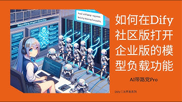 如何在Dify社区版打开企业版的模型负载均衡功能-Dify二次开发