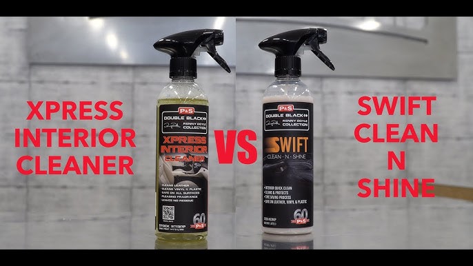 P & S Double Black Xpress Interior Cleaner Vs. Adam's Polishes and Chemical  Guys Compareison Review 