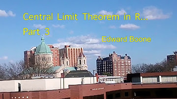 Central Limit Theorem in R... Part 3