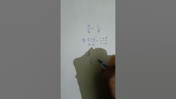 componendo and dividendo rule in 60s