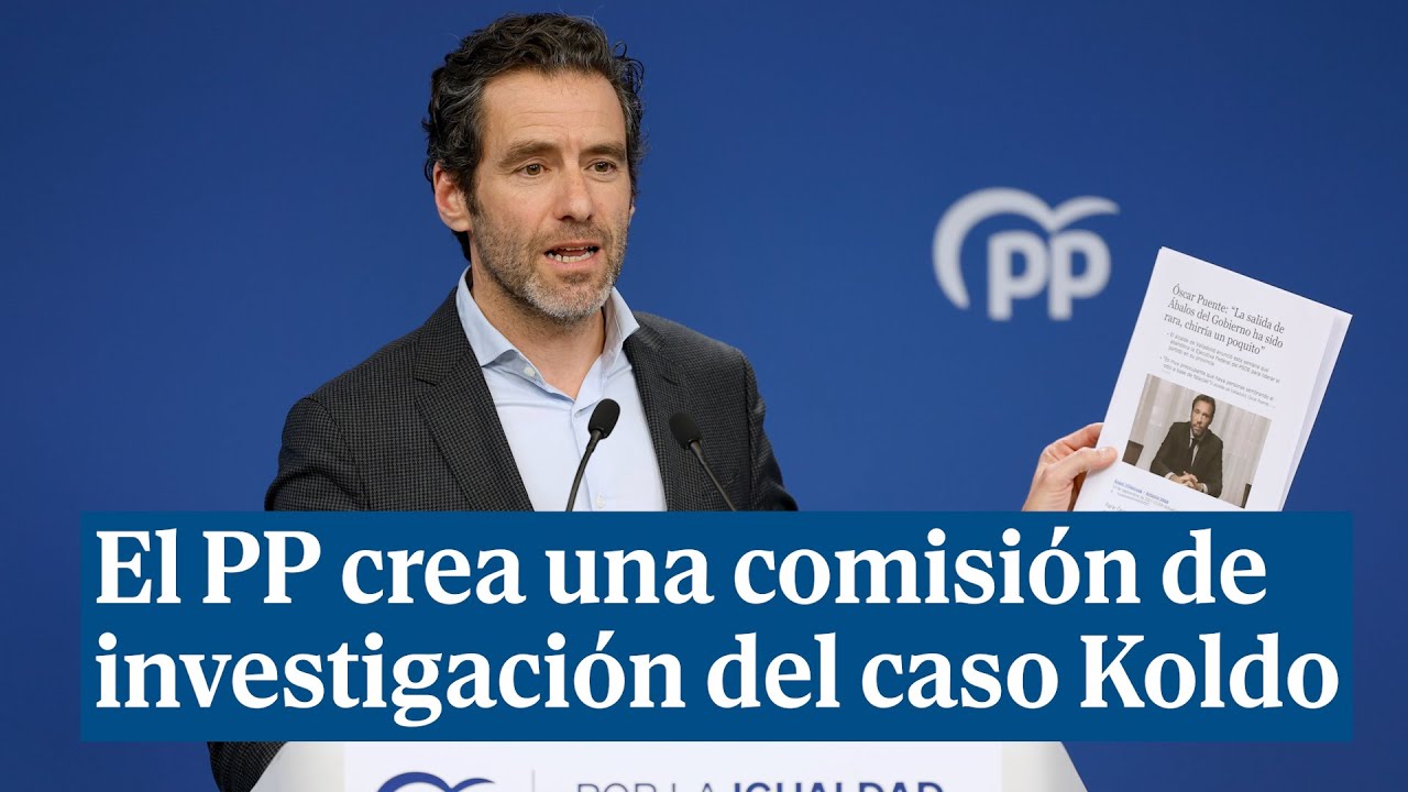 El PP crea una comisión de investigación del caso Koldo en el Senado a ...