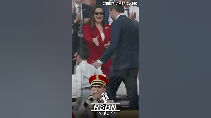 Vice President JD Vance arrives at the U.S. Army's 250th Anniversary Parade