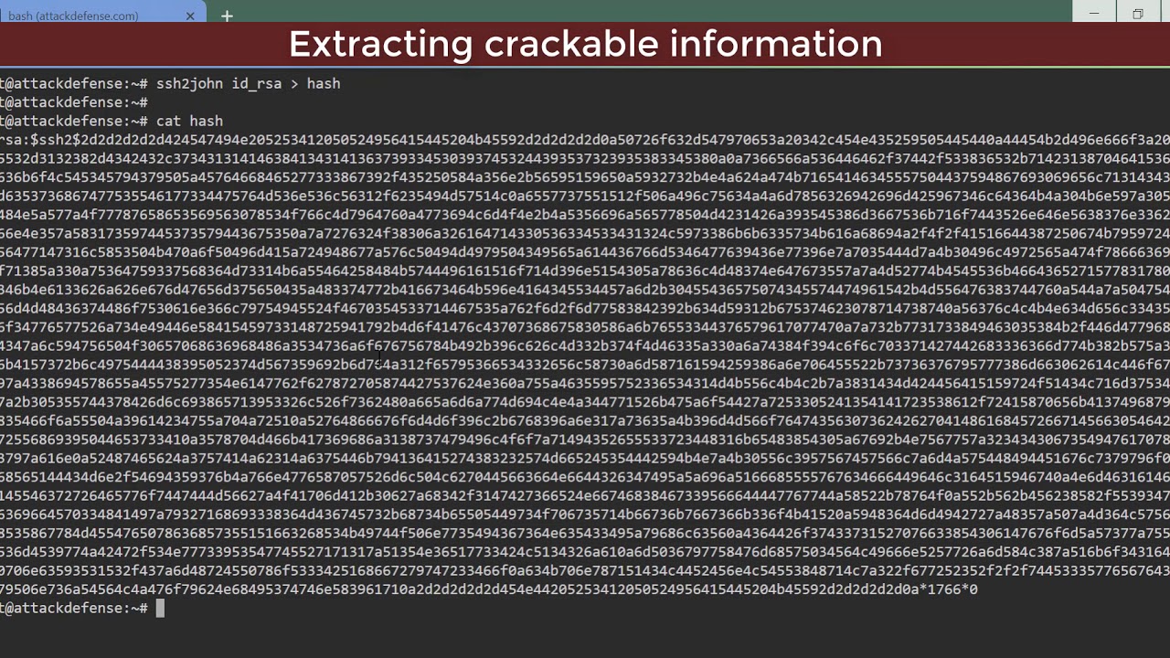 Password Cracking: Cracking Private Key Passphrase