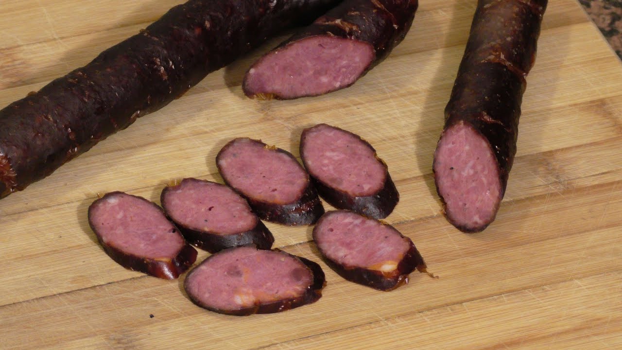 Praktyka u Praktyka - Kiełbasa z Wołowiny (pieczona w dymie)