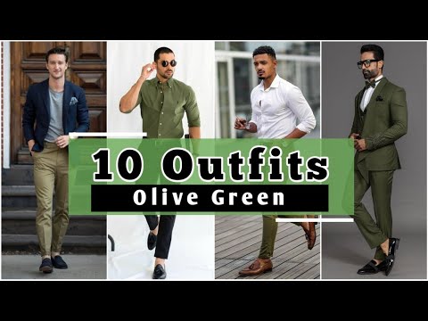 Green and Olive Pants Style for Men  Famous Outfits