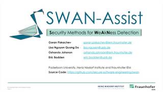 SWAN Assist Tool Demo screenshot 3