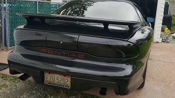 95 Trans Am with 98-02 front end swap... 355 LT1 with TPIS Zzx cam.. Cold start