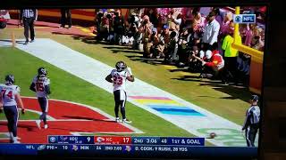 Carlos Hyde drops F bomb on live TV