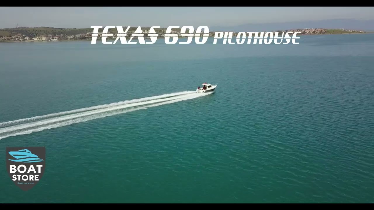 TEXAS 690 Pilothouse • Promotion Video • BOAT STORE HRVATSKA • Motor Boat