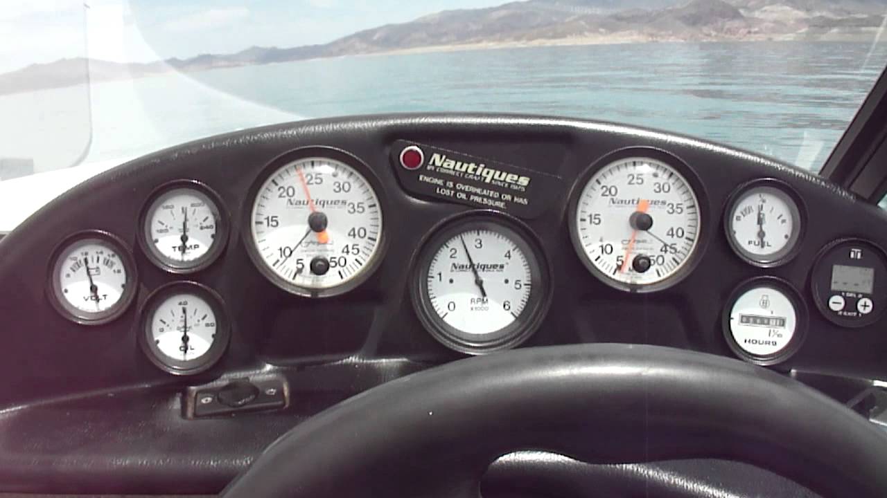 1995 Ski Nautique Video Lake Test Gauges YouTube