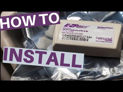 How To Mount | E-ZPass Installation (ANY STATE | EZ Pass)