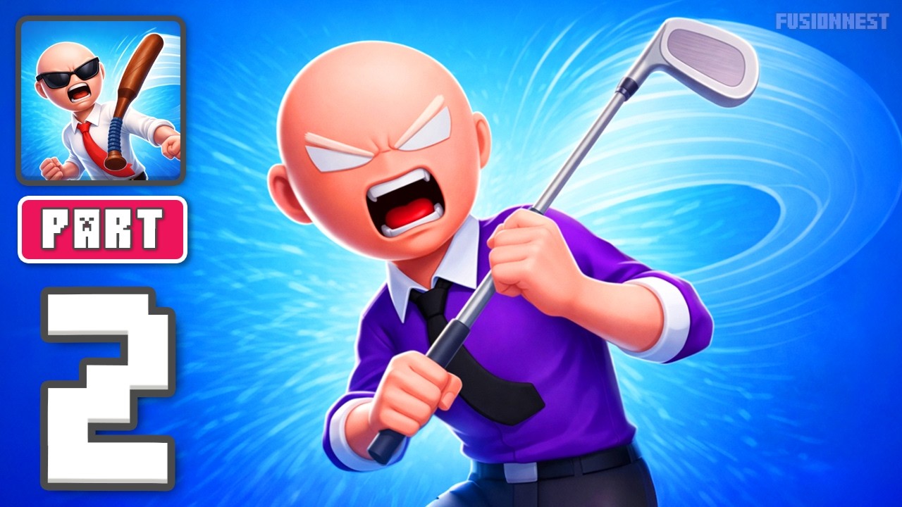 Crazy Office: Slap & Smash - Gameplay Walkthrough Part 2 - Smash Stress Away (iOS, Android)