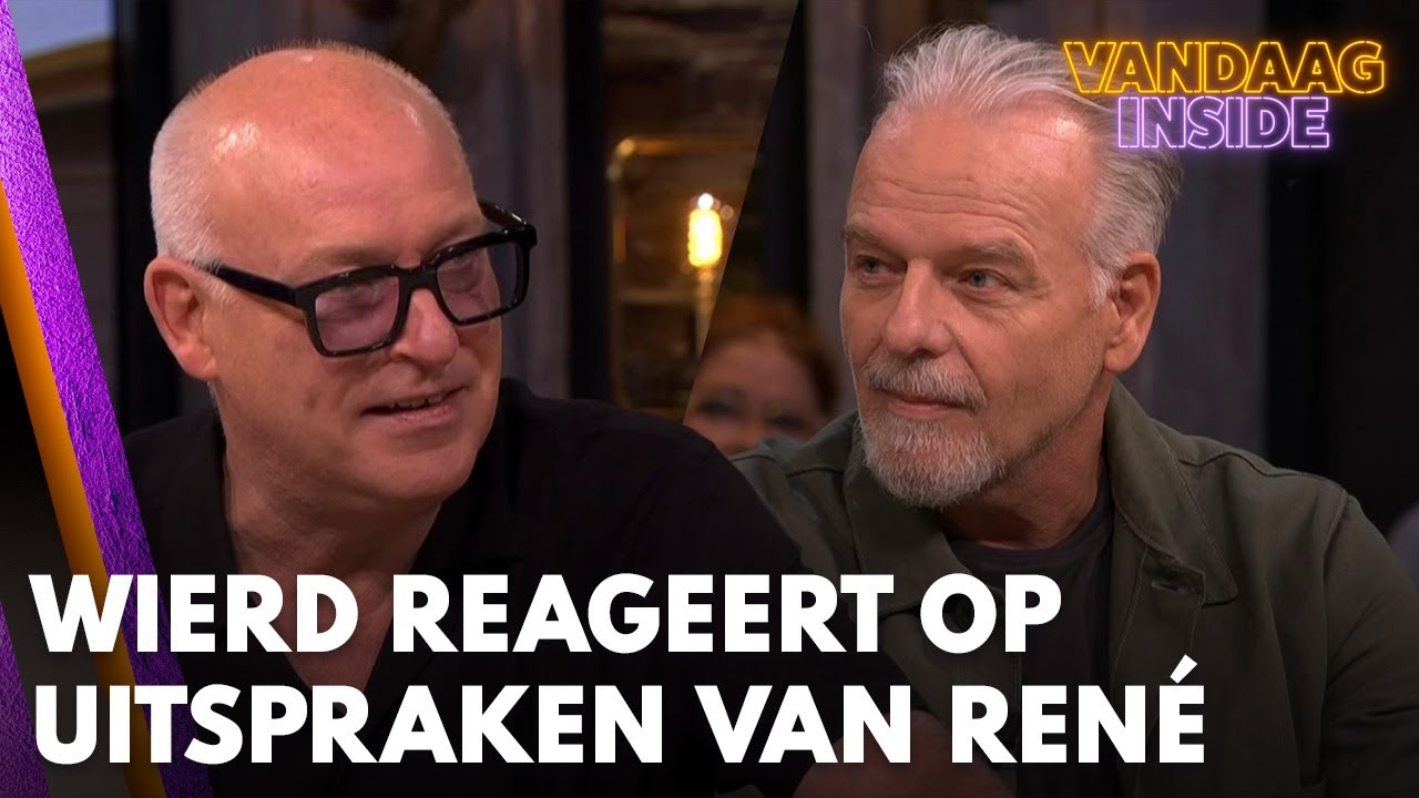 Wierd Duk reageert op uitspraken van René van der Gijp over hem | VANDAAG INSIDE