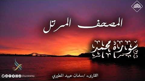 سورة محمد | سلمان المطيري