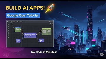 Google Opal: Build AI Apps in Minutes! 🚀 Easy No-Code Tutorial