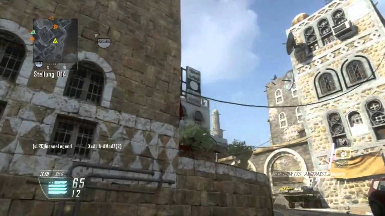 BO2:WORLD'S HIGHEST GUNSTREAK W/SKORPION ON YEMEN!!!