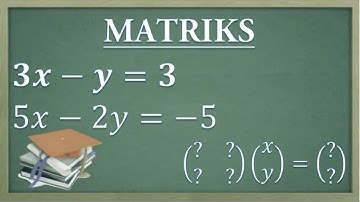 Cara mudah Menentukan nilai dari suatu SPLDV menggunakan metode invers suatu matriks