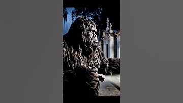 Bigfoot Ghost Hunts in St. Louis Cemetery No. 1 — She Said Leave! #shorts