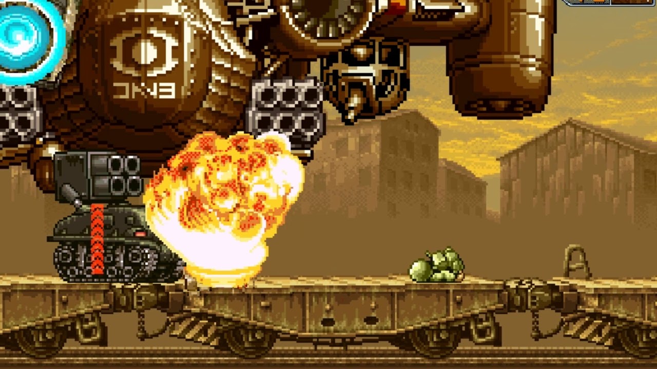 MUGEN Metal Slug - MS2-Train-Evening stage Release