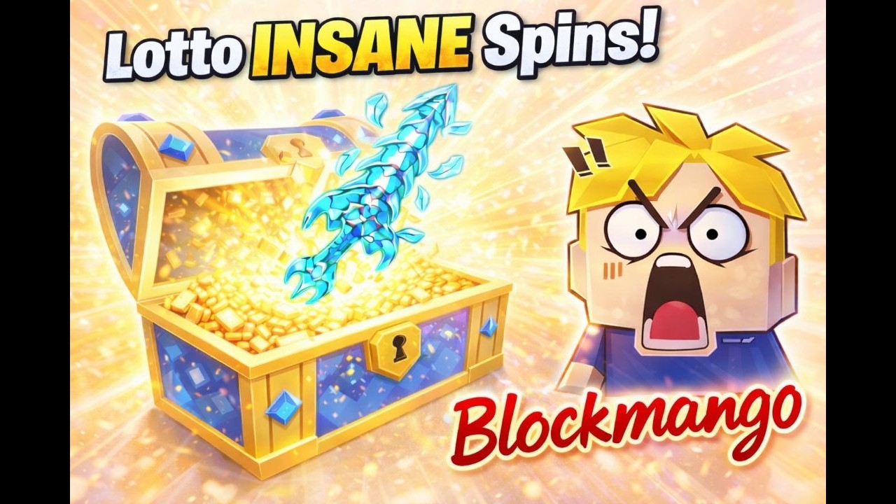 Лотерея с произвольным вращением барабанов (BIG WIN RR) BLOCKMANGO SKYBLOCK