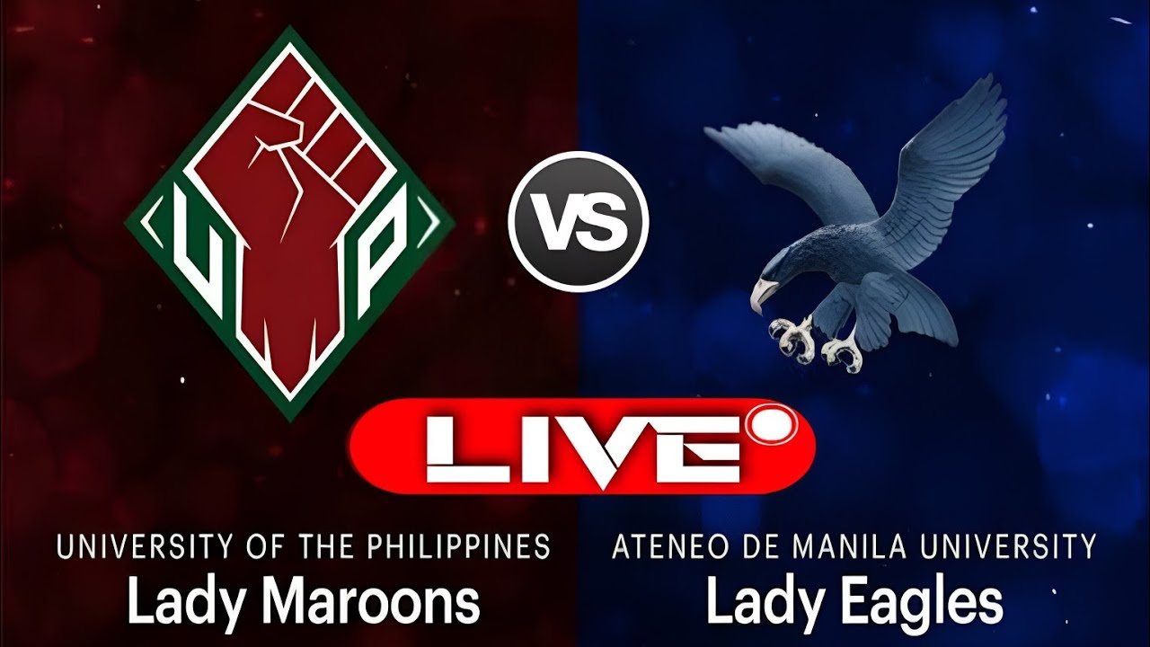 🔴 LIVE 🔴 UP LADY FIGHTING MAROONS vs ATENEO BLUE EAGLES | ROUND 2 | UAAP WOMEN'S VOLLEYBALL